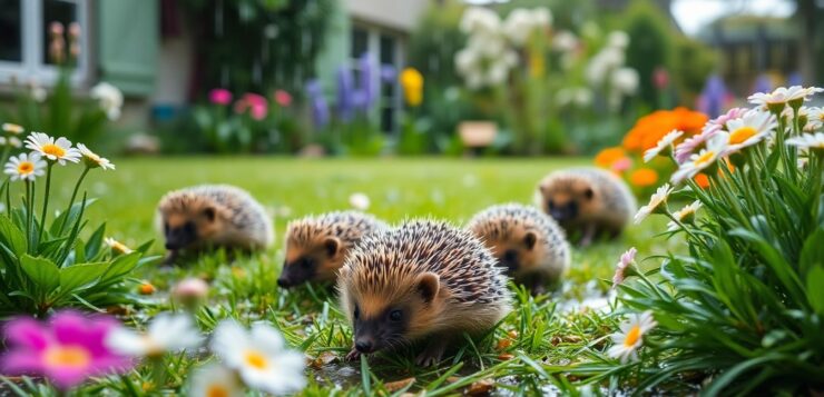 Pourquoi la pluie de mai est une bénédiction pour les hérissons de nos jardins