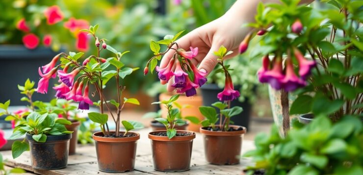 Fuchsias : cette astuce gratuite permet d’obtenir de nouveaux plants en un temps record