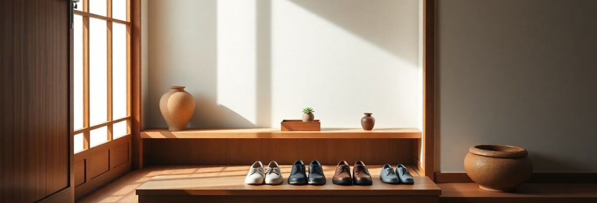 Ranger ses chaussures "à la japonaise" : la méthode qui a transformé mon entrée