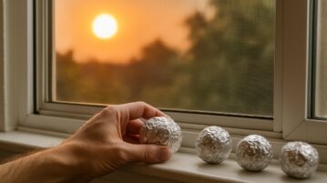 Boules d'aluminium aux fenêtres : l'astuce qui change tout quand le thermomètre dépasse les 40°C