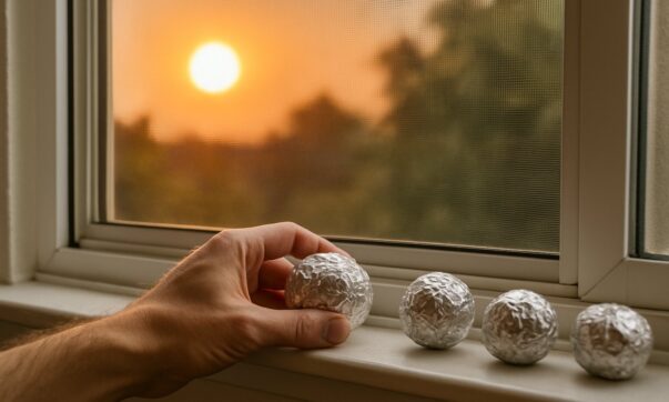 Boules d'aluminium aux fenêtres : l'astuce qui change tout quand le thermomètre dépasse les 40°C