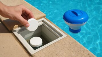 Chlore dans le skimmer ou dans un flotteur : quelle est la bonne méthode pour votre piscine ?