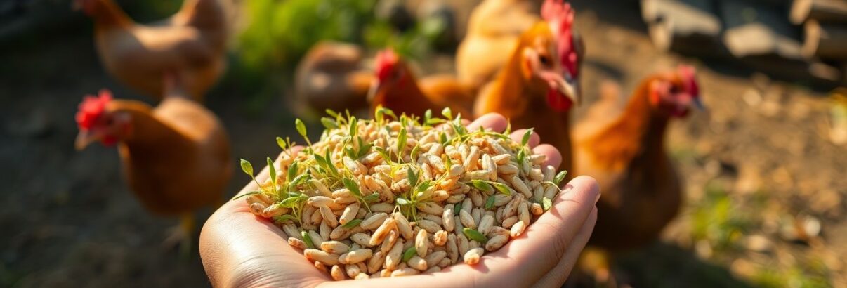 Faire germer le blé avant de le donner à ses poules : une pratique simple qui change tout