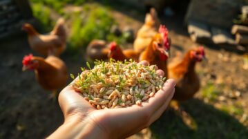 Faire germer le blé avant de le donner à ses poules : une pratique simple qui change tout