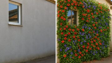 Fini le mur gris qui rend la façade triste : ces 9 grimpantes le transforment en quelques mois et changent tout l'extérieur