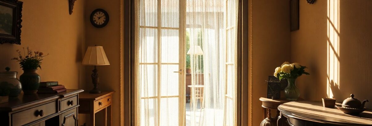 Nos grands-parents suspendaient un rideau de perles à la porte d'entrée : voici pourquoi c'était bien plus qu'une simple décoration