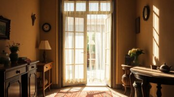 Nos grands-parents suspendaient un rideau de perles à la porte d'entrée : voici pourquoi c'était bien plus qu'une simple décoration