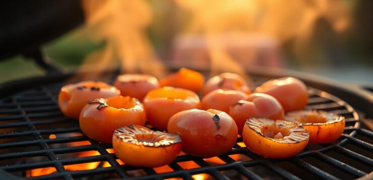 Abricots grillés au barbecue : le dessert d’été qui se fait tout seul pendant que la braise redescend