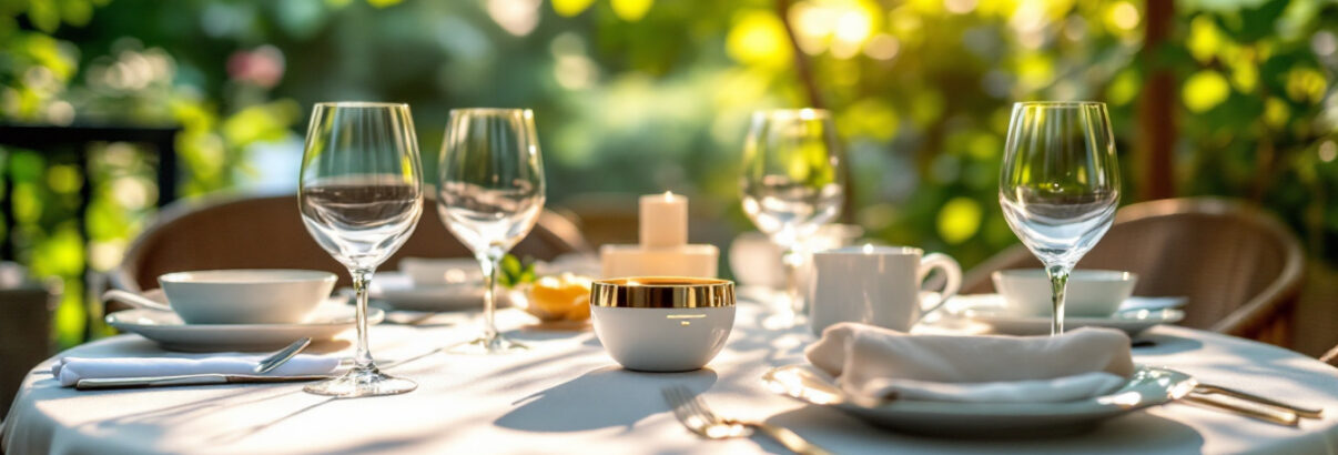 Adieu les guêpes à table : cette simple coupelle change complètement les repas en terrasse