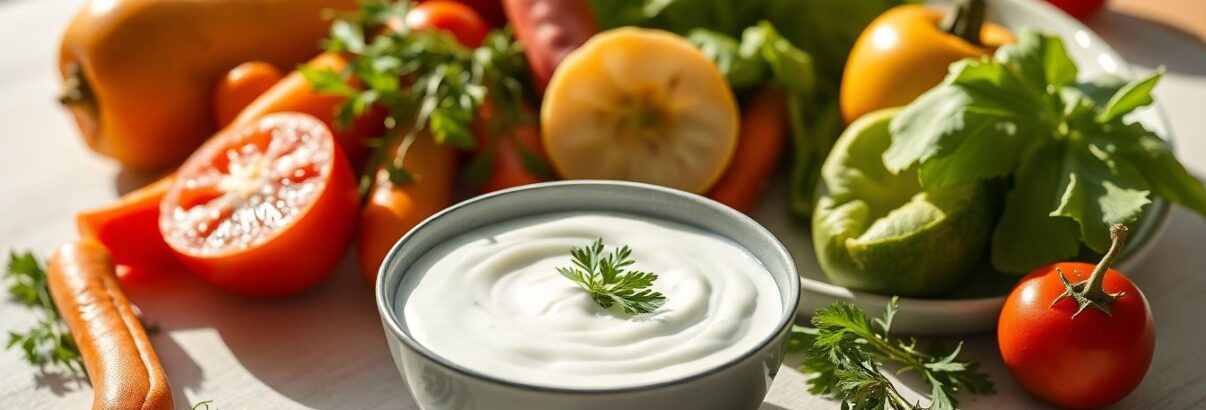 Cette sauce au yaourt qui prend la place de la mayonnaise quand il fait trop chaud