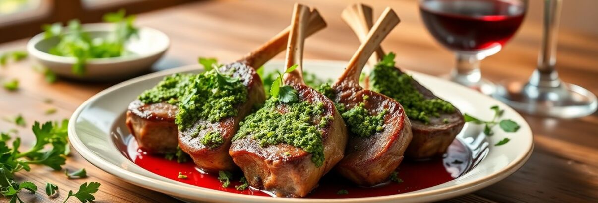 Côtelettes d'agneau au pesto de roquette : ma recette qui fait l'unanimité à table