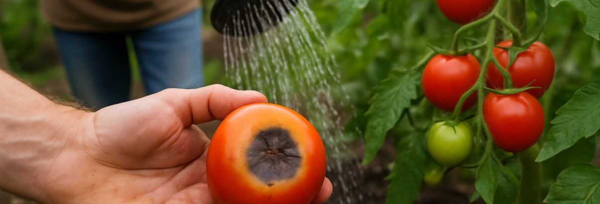 Cul noir de la tomate : l'erreur d'arrosage que font tous les jardiniers et comment la corriger vite