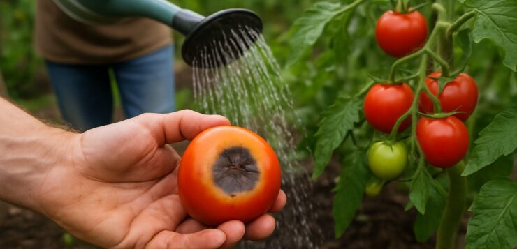 Cette erreur très fréquente au potager favorise le cul noir des tomates : voici le bon réflexe