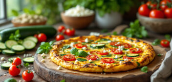 Oubliez l’omelette classique : cette frittata aux courgettes, tomates et feta fait l’unanimité au dîner