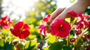 Géraniums fatigués par la chaleur : le geste précis à faire mi-juillet pour relancer les fleurs