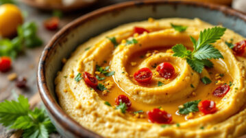 Houmous aux tomates séchées et au citron : la recette qui change tout