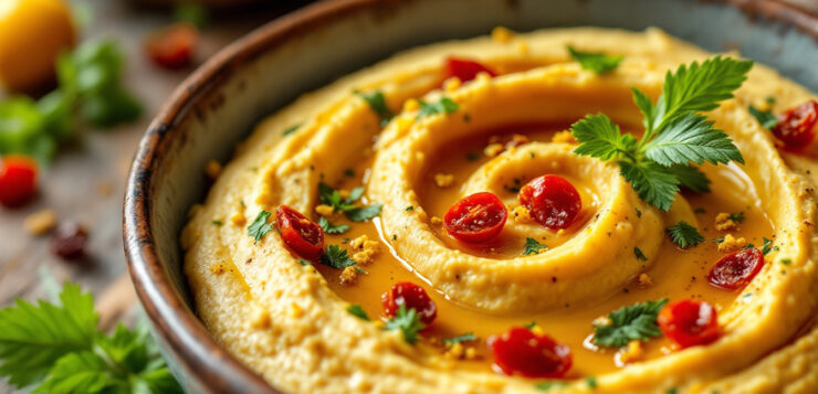 Houmous aux tomates séchées et au citron : la recette qui change tout