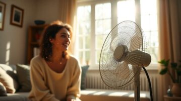 J'ai dépoussiéré mon ventilateur et en deux minutes, la différence de fraîcheur dans la maison m'a bluffée