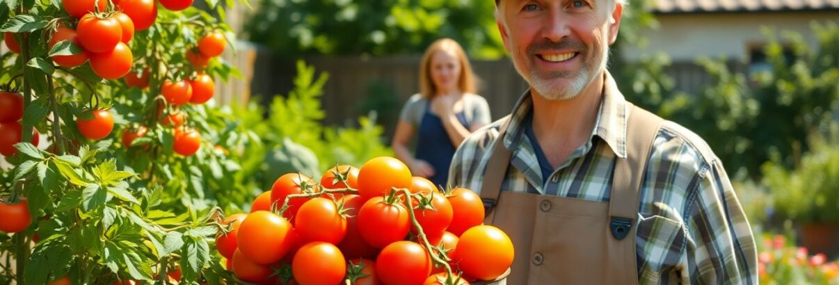 J'ai planté mes tomates dans un simple seau : ma récolte a écrasé celle de mon voisin qui a un vrai potager