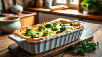J'ai versé une pâte à clafoutis sur du brocoli et du fromage local : le résultat a bluffé tout le monde