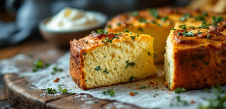 Oubliez le beurre en grande quantité : cet ingrédient change tout dans les cakes salés