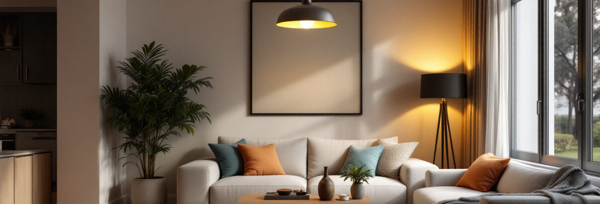 luminaire suspension basse salon