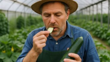 Pourquoi les maraîchers goûtent toujours un morceau de courgette crue avant de la cuisiner