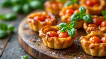 Mini tatins de tomates cerises caramélisées : la recette d'apéro dont tout le monde réclame la formule