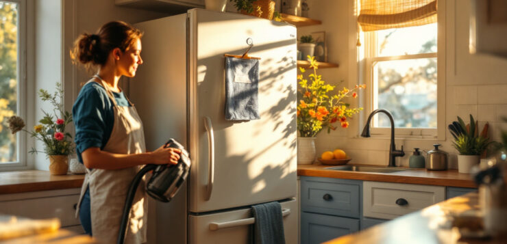 Ma voisine passe toujours l’aspirateur derrière son frigo avant les fortes chaleurs, et elle a bien raison de le faire