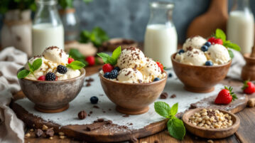 « On dirait une glace d'artisan » : 3 façons de faire sa crème glacée à la maison sans aucune machine !