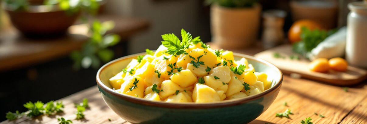 Salade de pommes de terre à préparer à l'avance : la recette qui simplifie vos repas