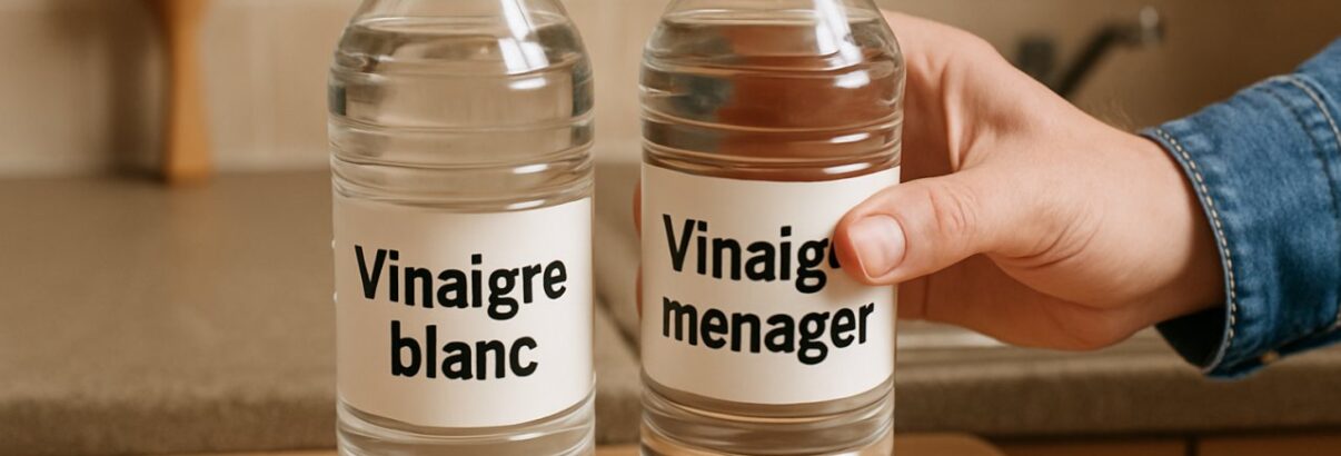 Vinaigre blanc et vinaigre ménager : ce sont deux produits différents, voici pourquoi vous ne devez pas les confondre