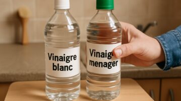 Vinaigre blanc et vinaigre ménager : ce sont deux produits différents, voici pourquoi vous ne devez pas les confondre