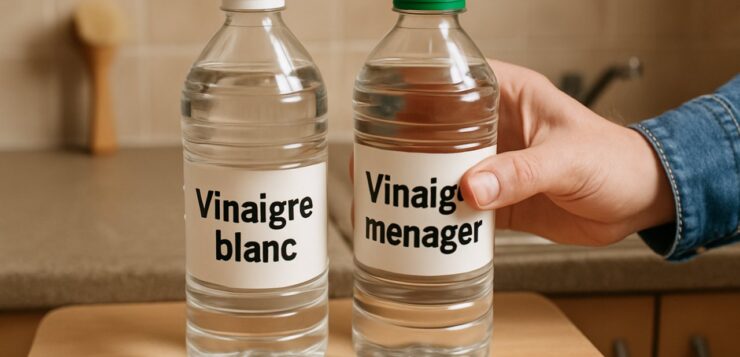 Ces deux vinaigres se ressemblent, mais ils ne s’utilisent pas toujours de la même façon