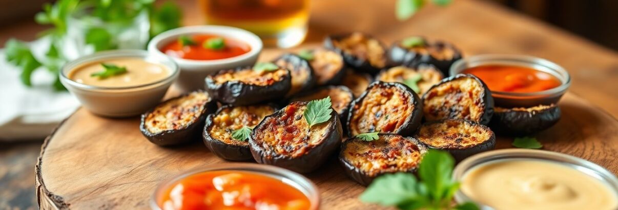 Aubergines croustillantes à l'apéro : la recette qui va changer vos soirées