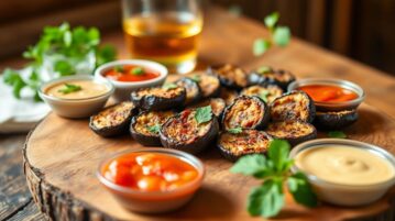 Aubergines croustillantes à l'apéro : la recette qui va changer vos soirées