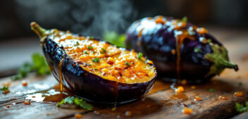Aubergines rôties au miel : le plat qui fait oublier la ratatouille avec seulement deux aubergines et un four chaud