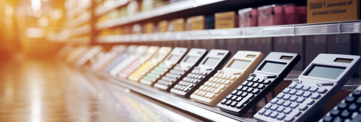 Calculatrices chez Bureau Vallée