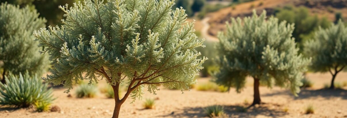 Ce petit arbre pousse vite, offre une ombre légère et supporte remarquablement bien les étés secs