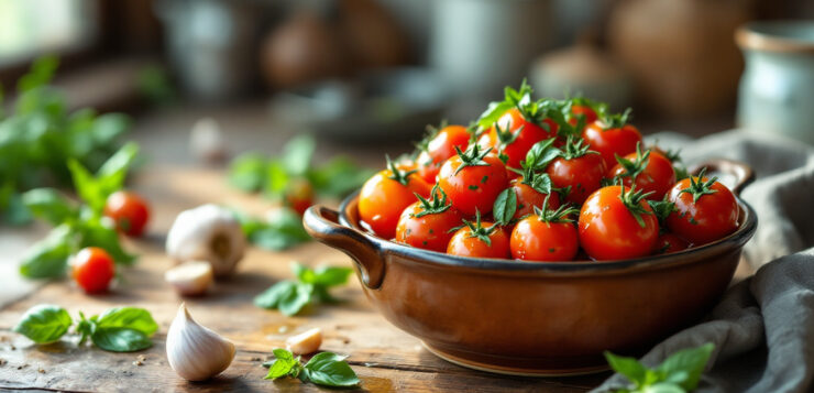 Cette vieille recette de tomates se prépare la veille et devient meilleure sans jamais passer au four