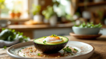 Depuis que je prépare cette entrée chaude avocat-œuf en moins de 15 minutes, tout le monde me demande la recette