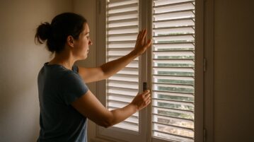 Fermer les volets dès le matin : le geste simple qui garde votre maison fraîche toute la journée