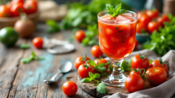 J'ai mixé mes tomates avant de les congeler : mes invités ont trouvé ça plus frais qu'un gaspacho