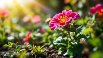 La portulaca : cette fleur increvable qui s'épanouit sous la canicule quand toutes les autres rendent les armes