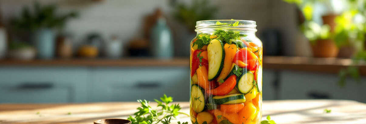 Pas envie de cuisiner avec cette chaleur ? Ces légumes marinés font presque tout le travail seuls