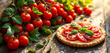 Récolte de tomates XXL ? Cette tarte fine estivale permet d’en profiter sans transformer la cuisine en sauna