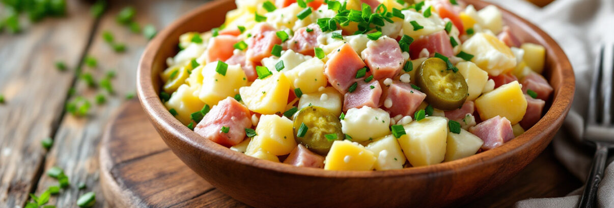 Salade piémontaise à la ciboulette : la recette authentique qui change tout