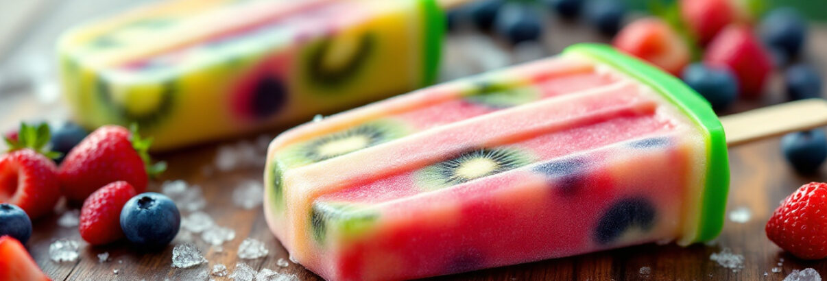 Sucettes glacées maison