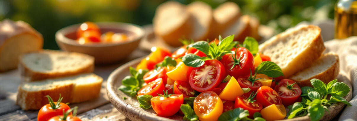 Tomates, pain rassis et huile d'olive : la recette anti-gaspi qui rafraîchit tout l'été