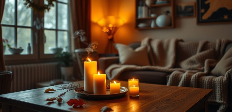 Bougies parfumées en automne : les erreurs qui polluent votre air intérieur sans que vous le sachiez